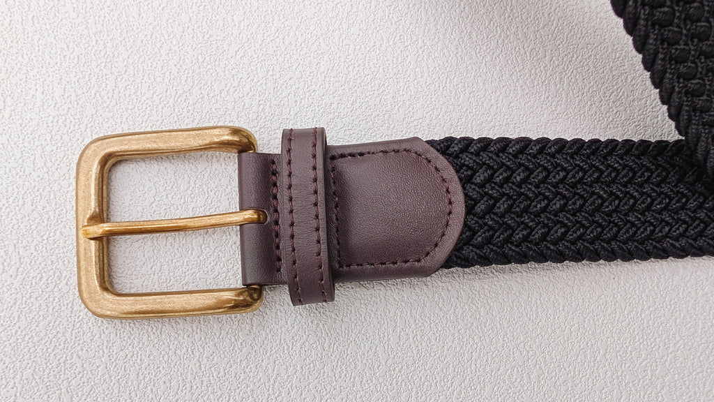 Midnight Tack Braided Belt