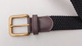 Midnight Tack Braided Belt