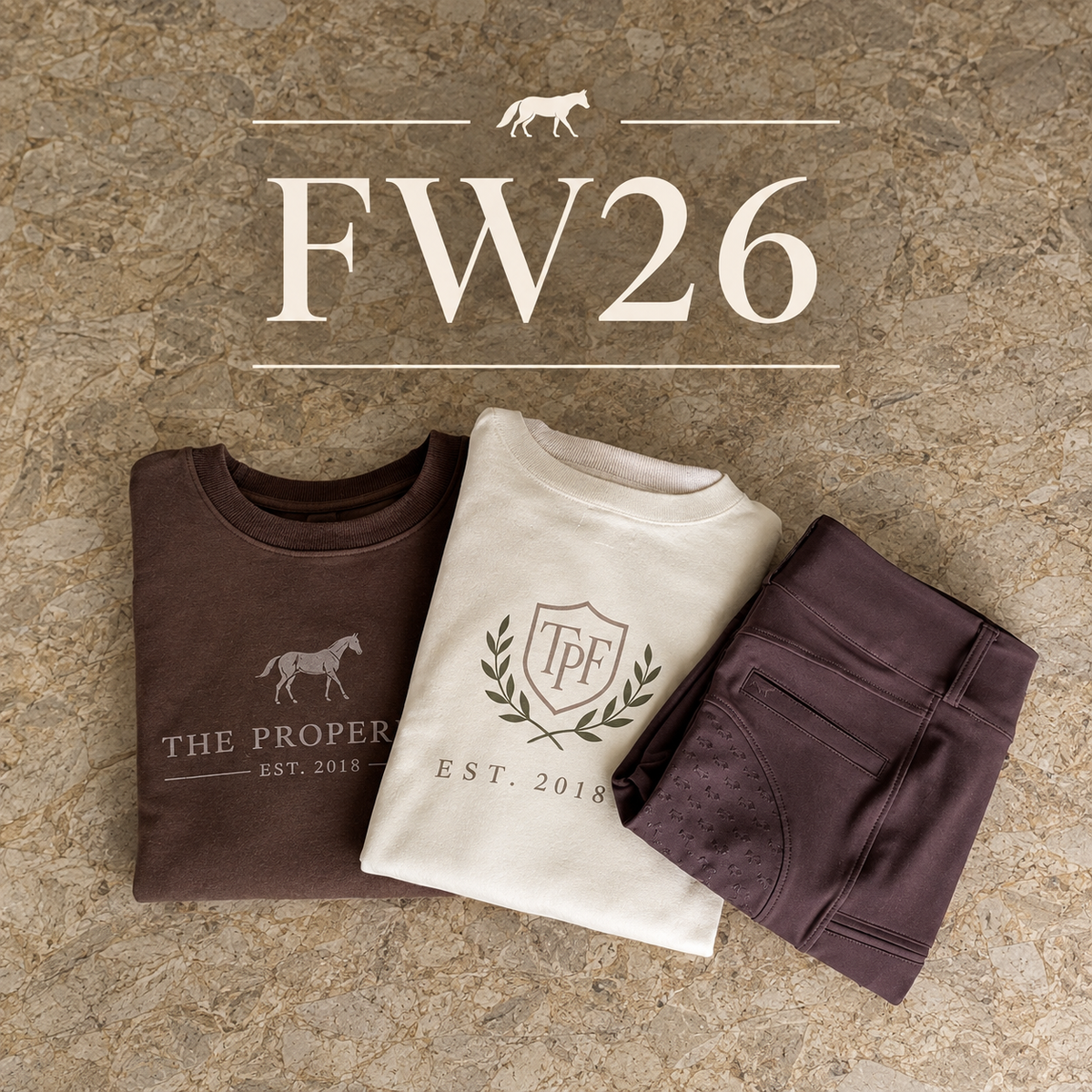 Brown Proper Fox Sweatshirt