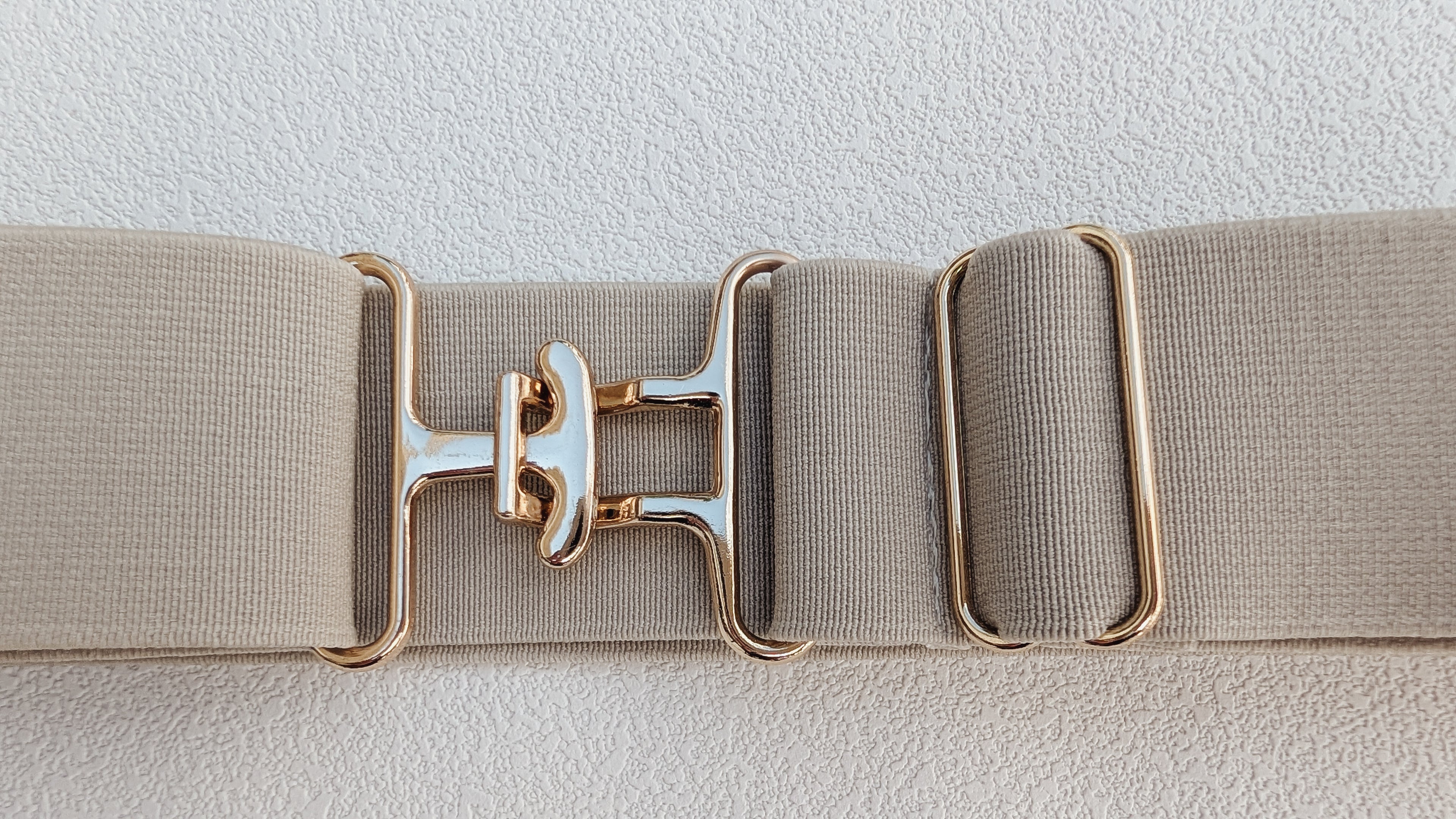 Cream Surcingle Belt