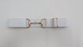 White Snaffle Belt