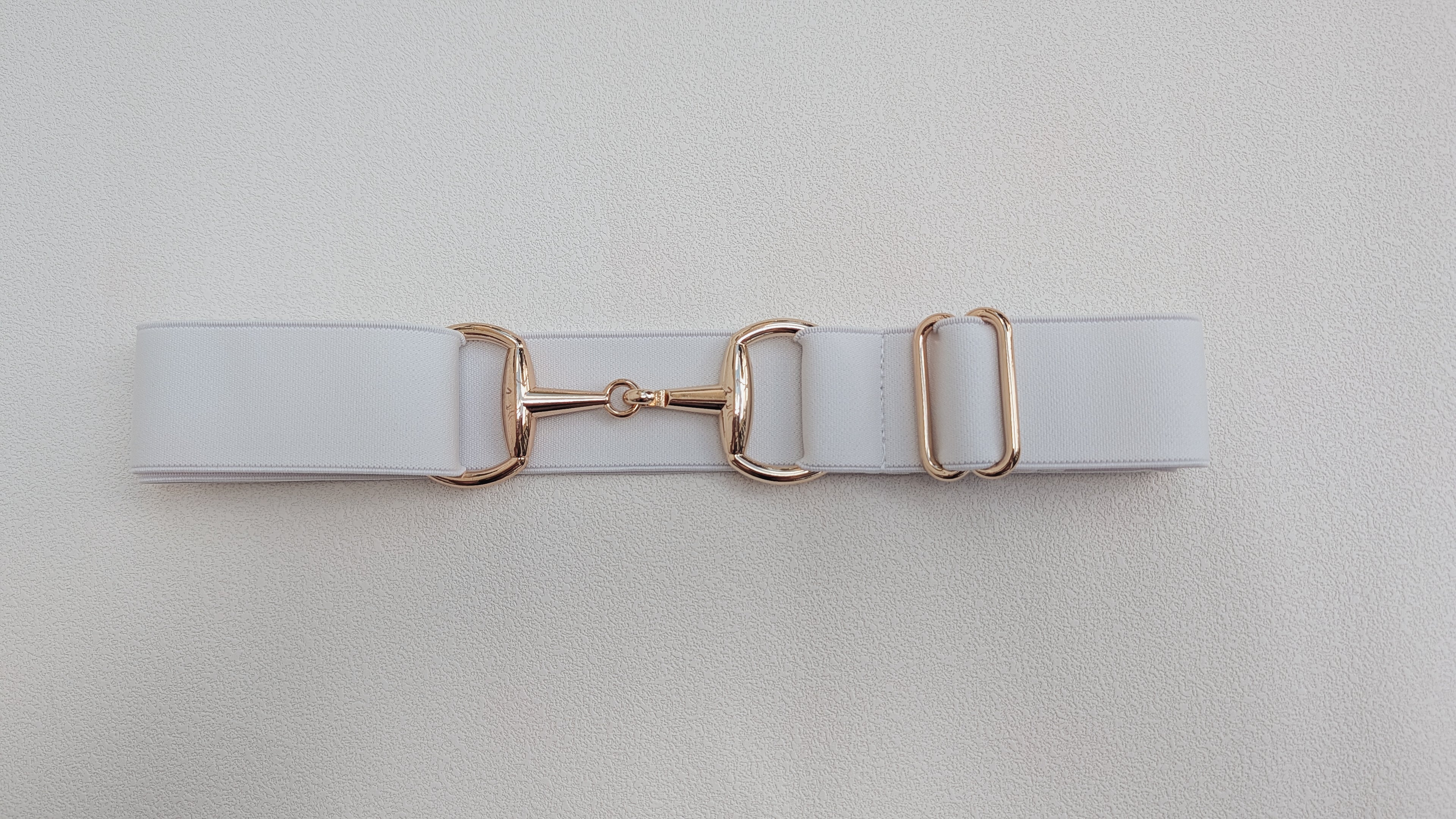 White Snaffle Belt