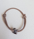 Tan Pony Charm Bracelet