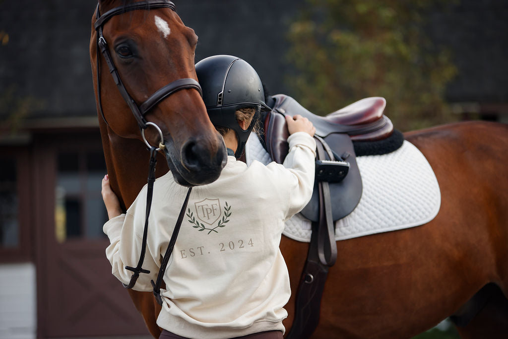 English Cream Proper Fox Sweatshirt