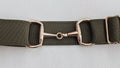 Olive Green Snaffle Belt