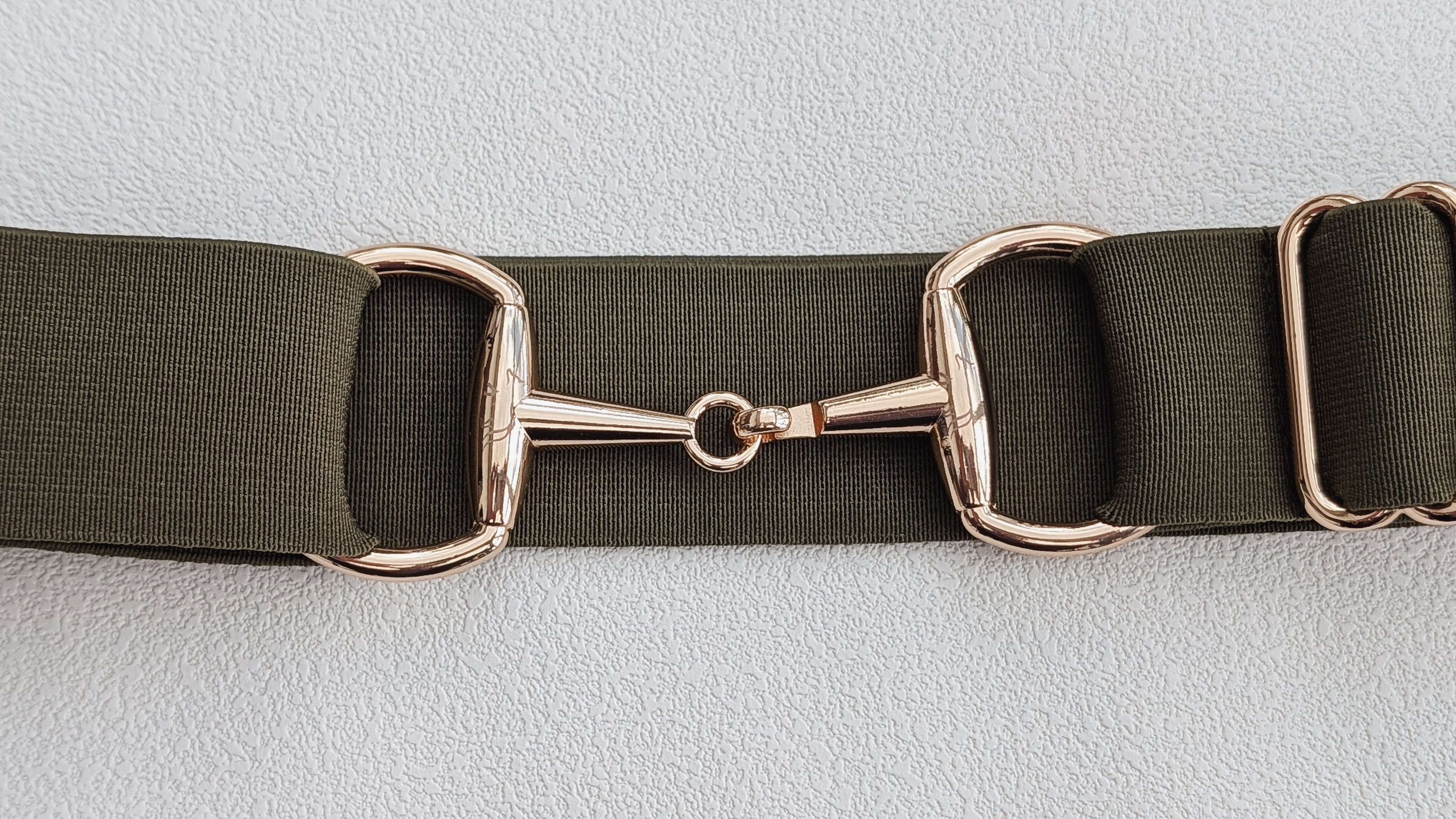 Olive Green Snaffle Belt