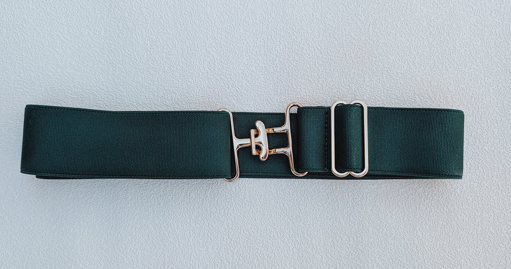 Hunter Green Surcingle Belt