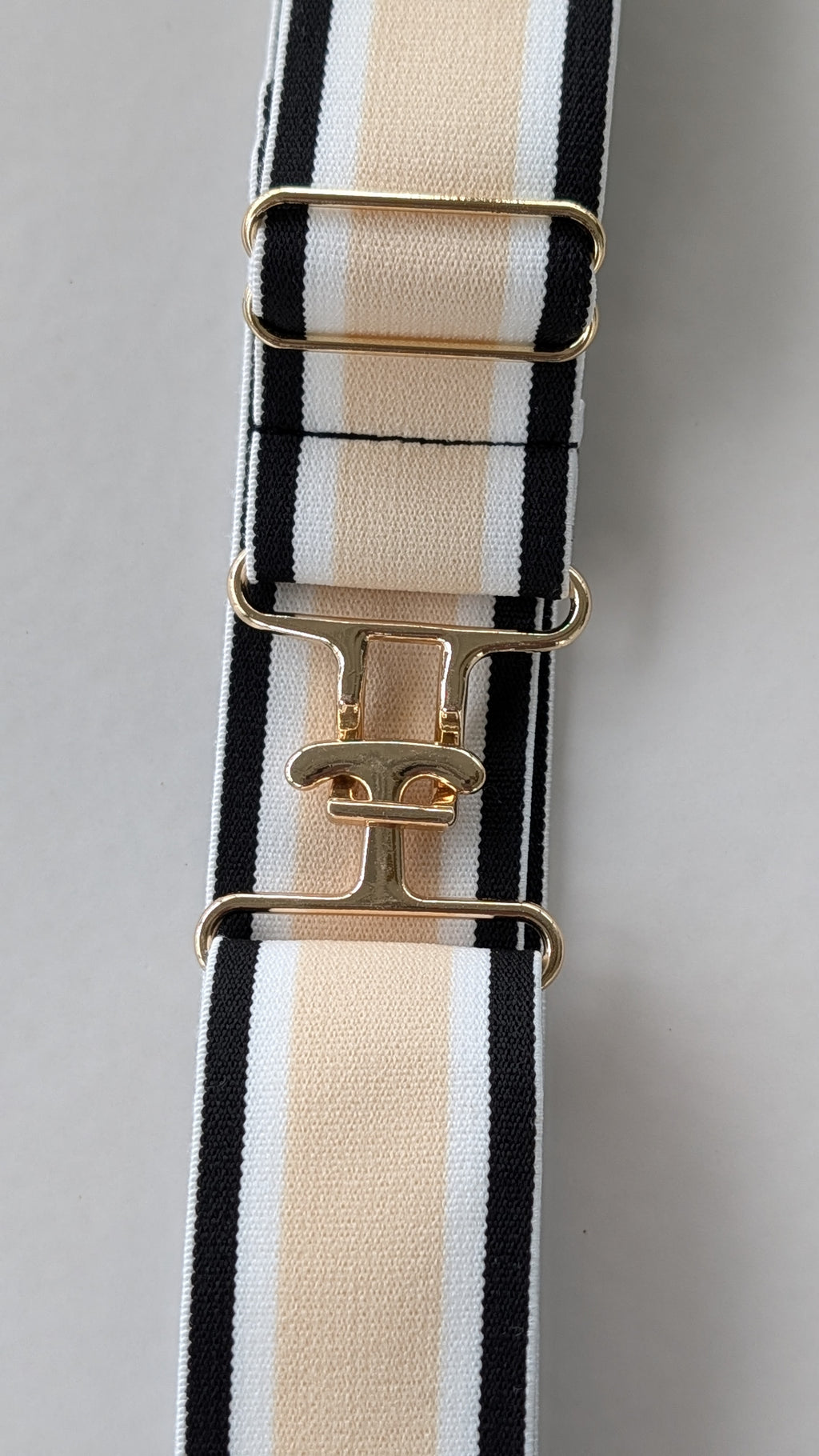 Striped Surccingle Belt