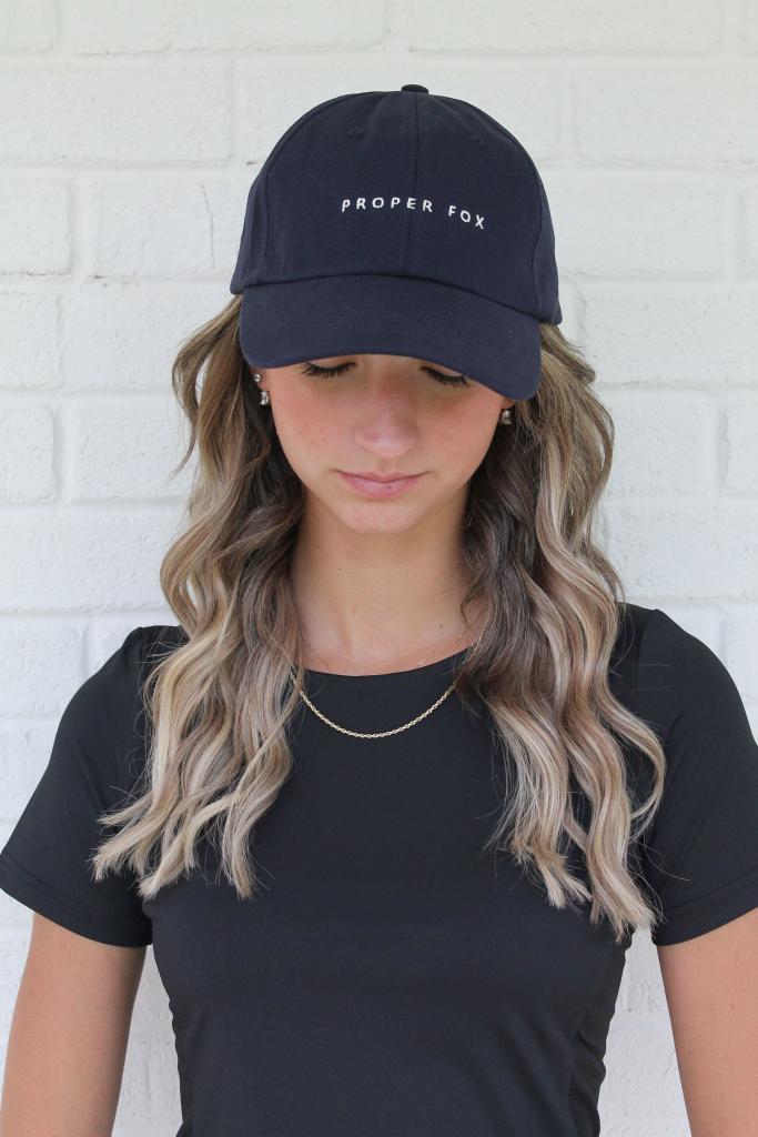 Navy Proper Fox Hat