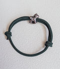 Hunter Green Pony Charm Bracelet