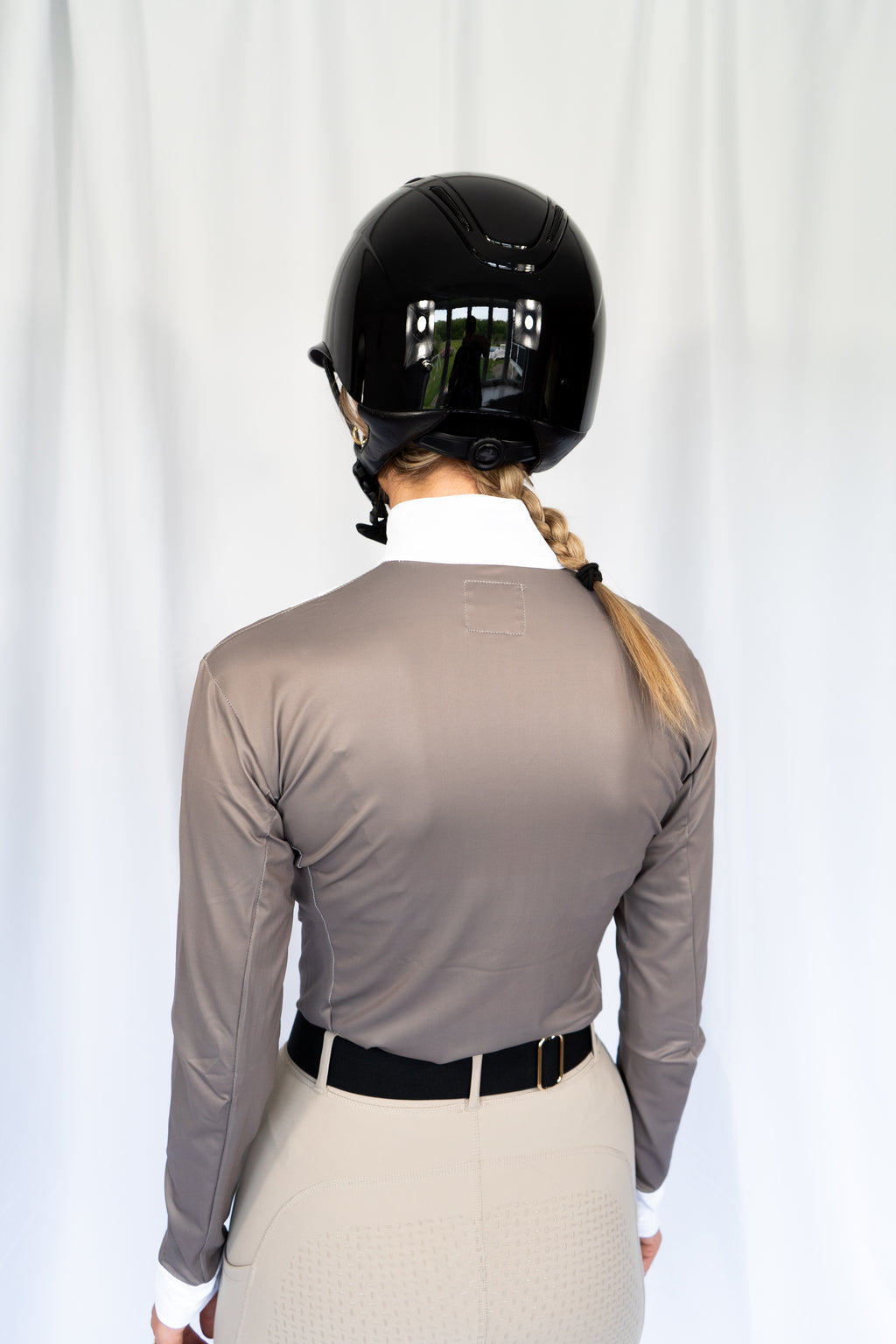 Saddle Taupe Competition Top