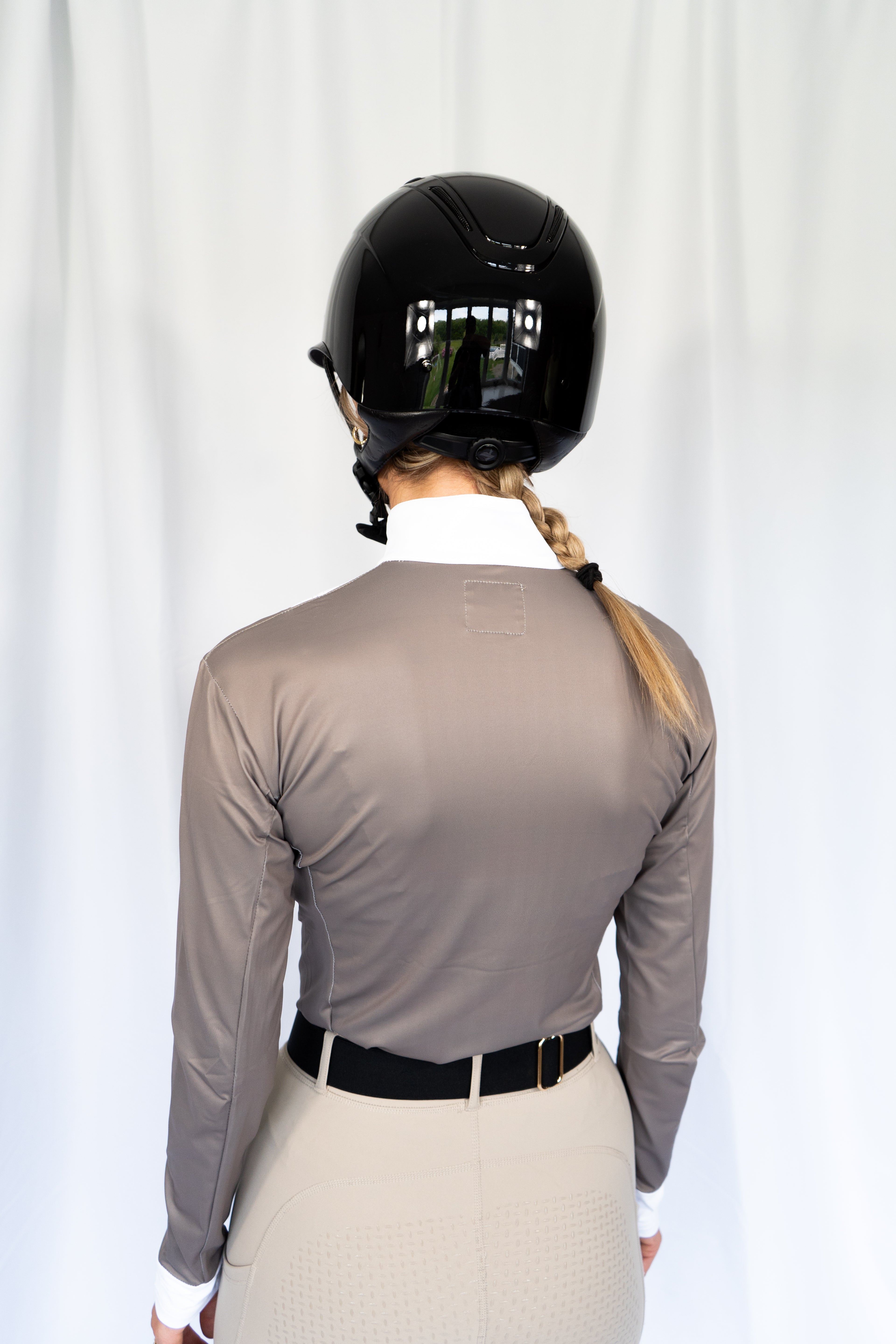 Saddle Taupe Competition Top