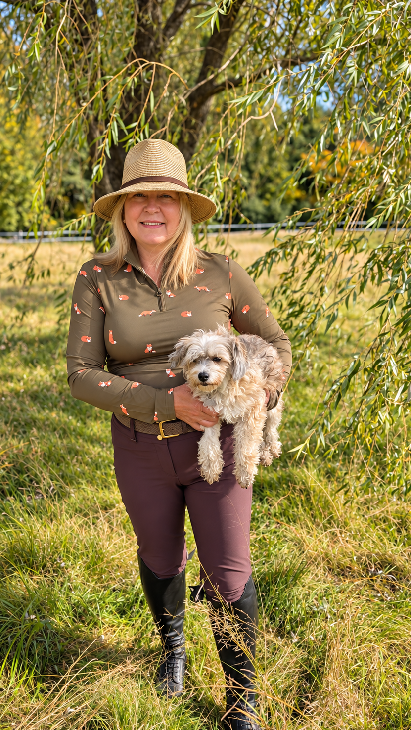 Olive Fox Sunshirt