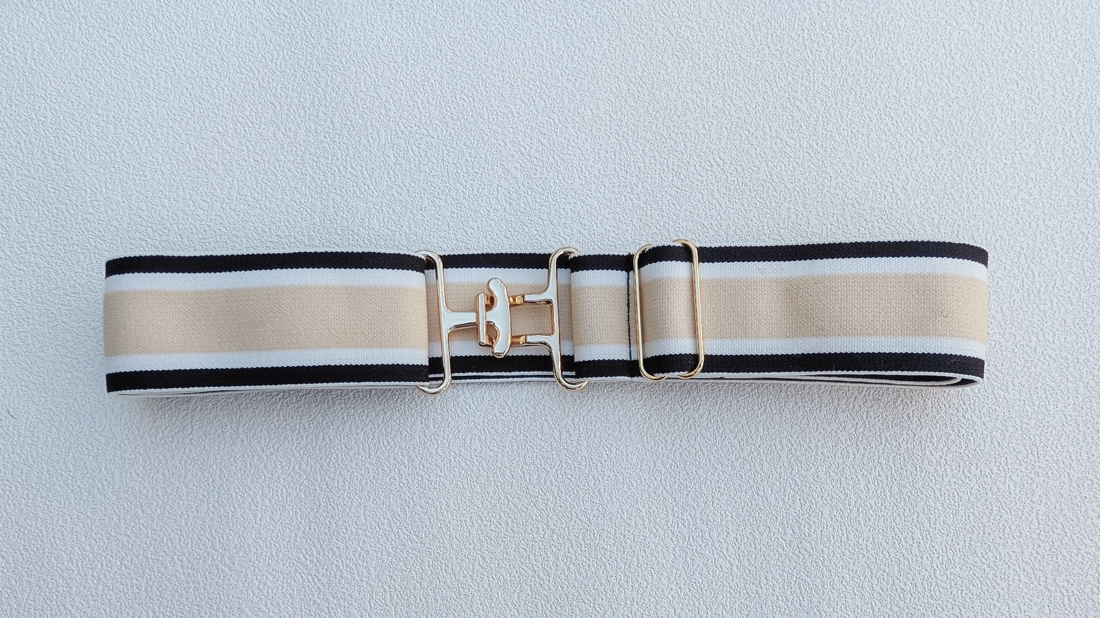 Striped Surccingle Belt